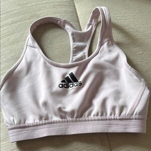 Adidas Blush Pink Racerback Sports Bra